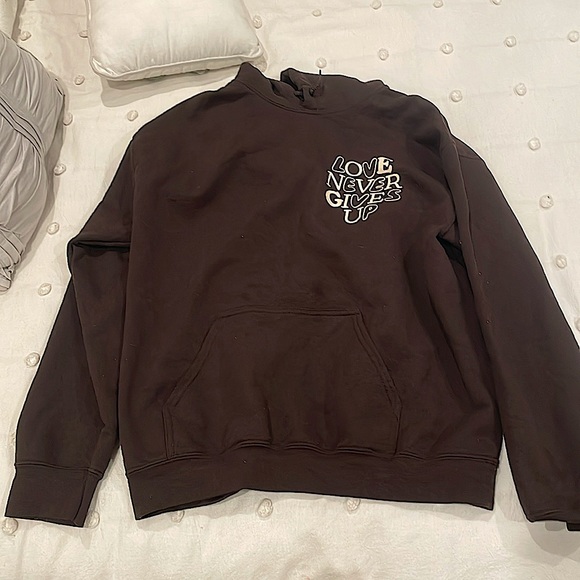 “Love never gives up” hoodie size medium from hewouldlovefirst - Picture 1 of 2